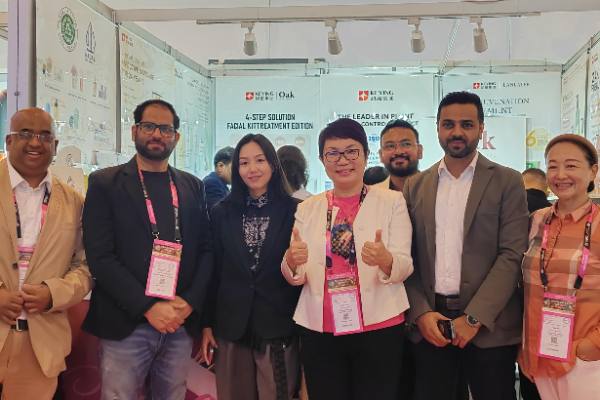 KEYING booth at Beautyworld Middle East, Dubai, UAE