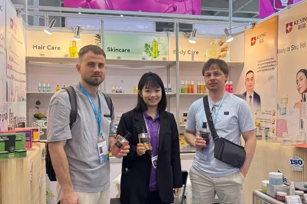 KEYING booth at Canton Fair, Guangzhou, China